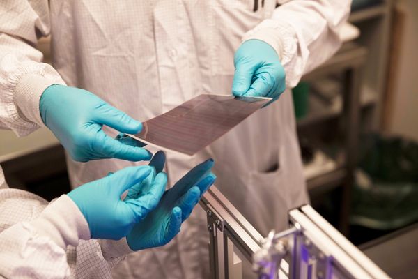 Gedruckte flexible und ultraleichte Solarmodule