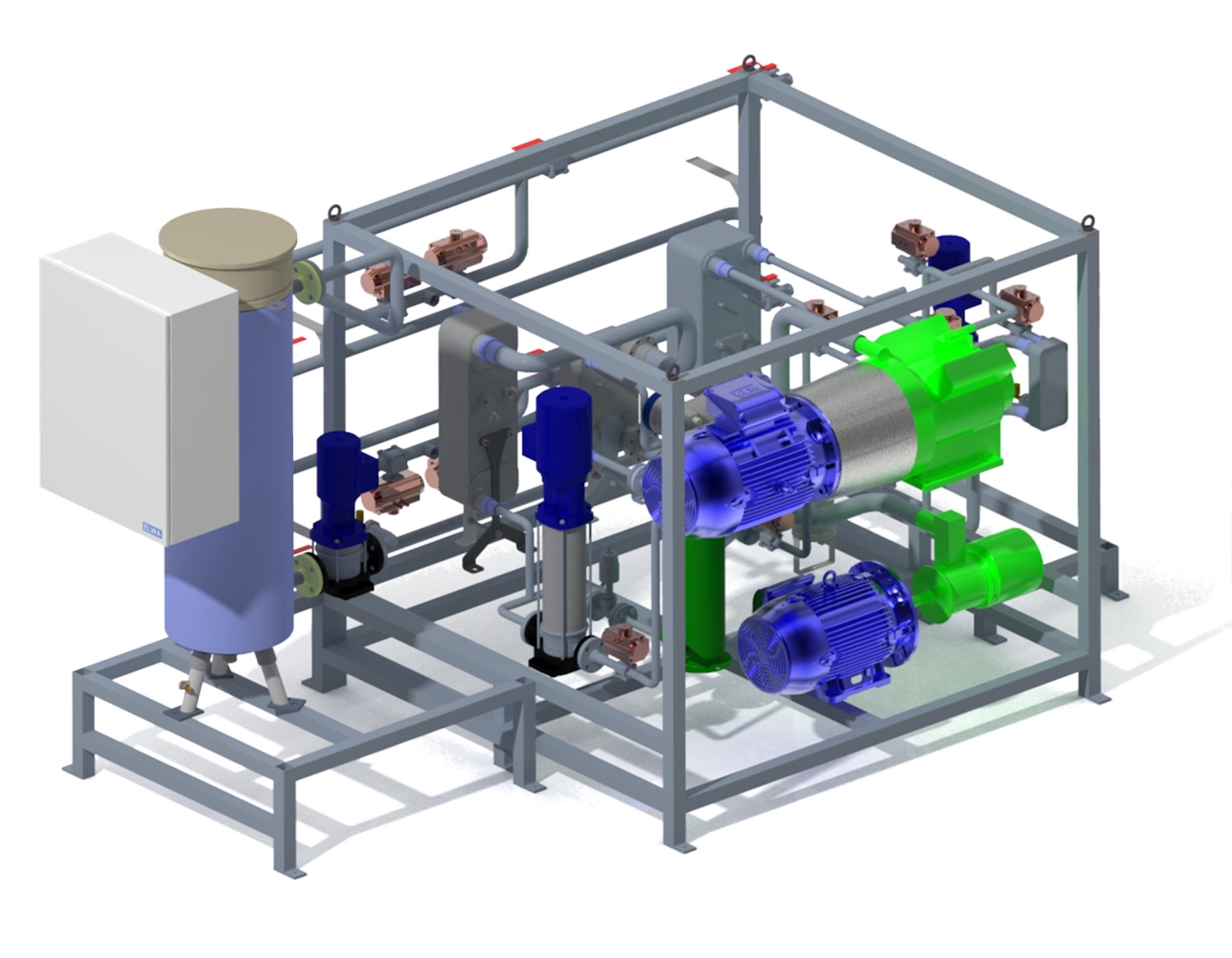 Reversible HP-ORC-Systeme für Niedertemperaturwärme