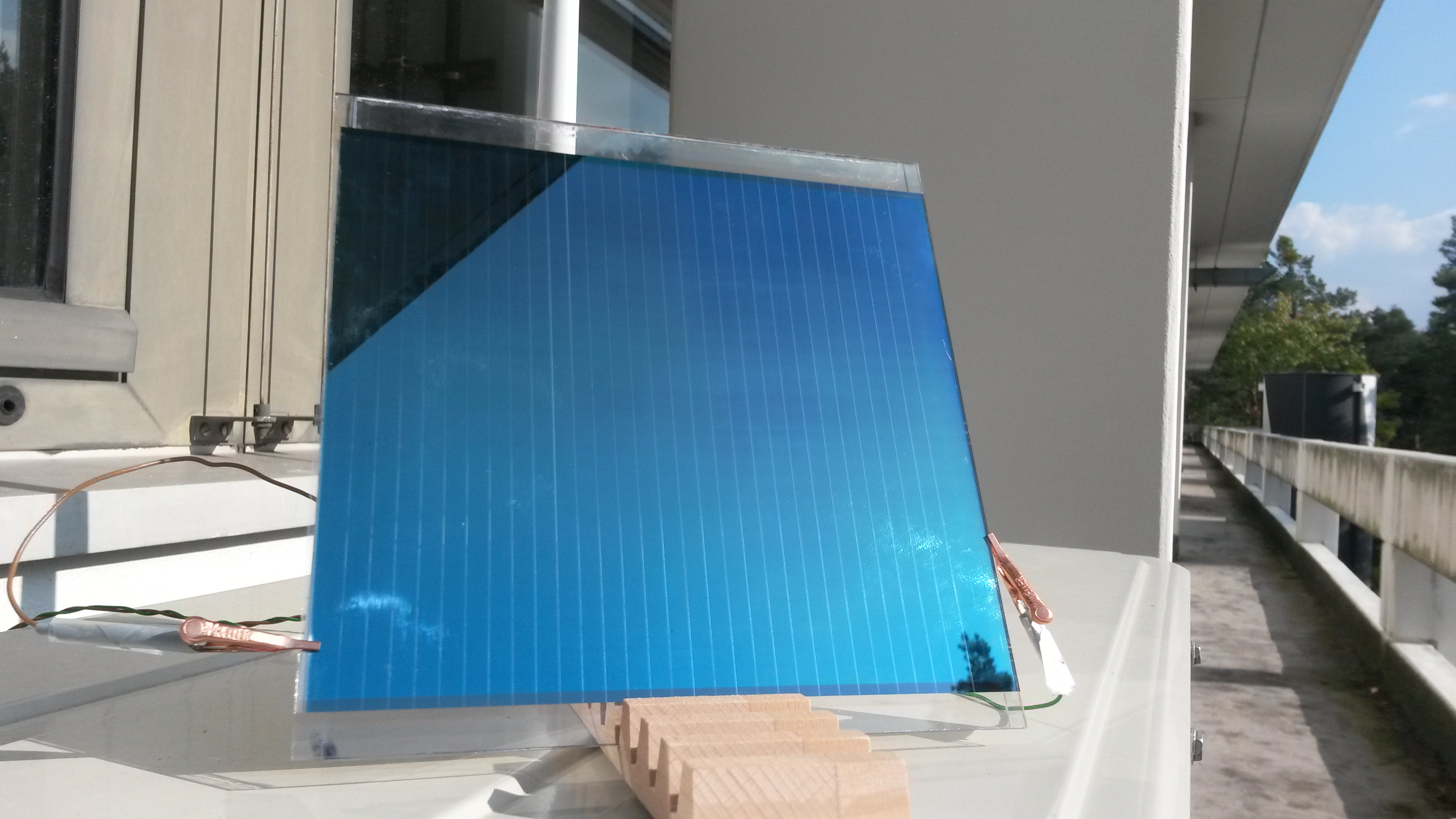 Gedruckte Organische Solarmodule